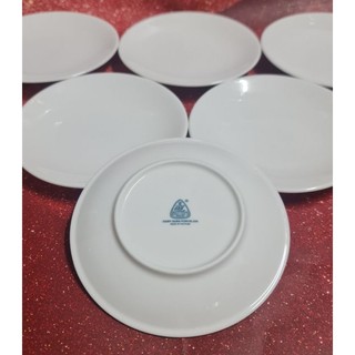 Dĩa tròn sứ Minh Long 16cm - dĩa tròn sứ Minh Long