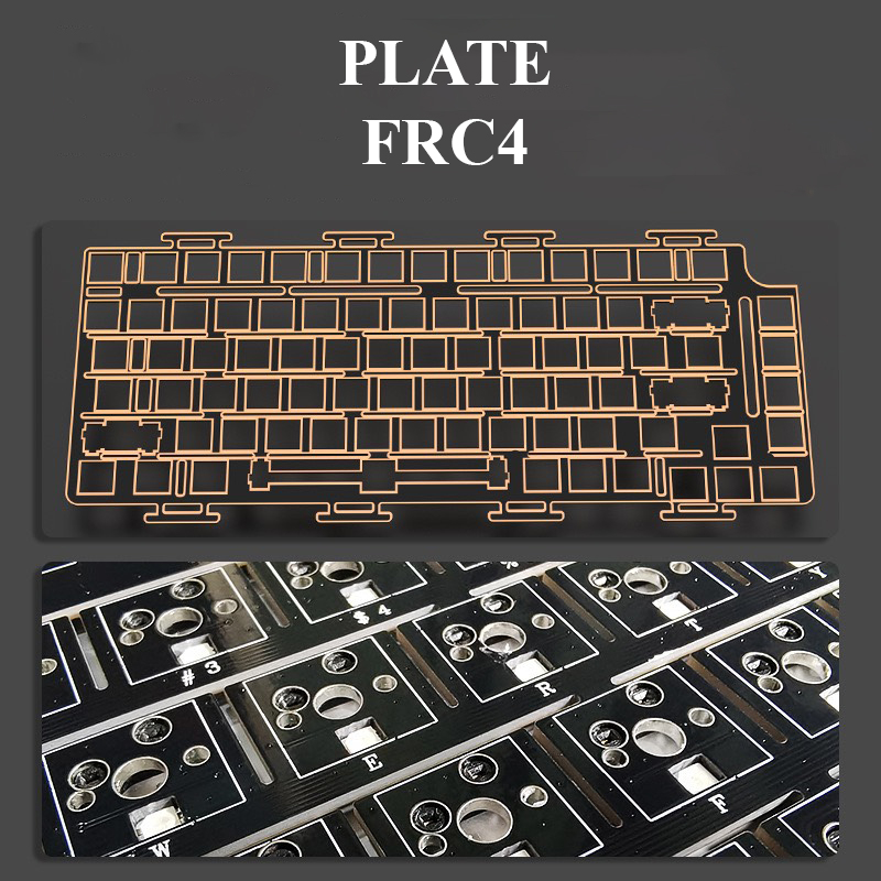 Bộ KIT bàn phím AL75 - Nhôm CNC - Hotswap - FRC4 - Anode