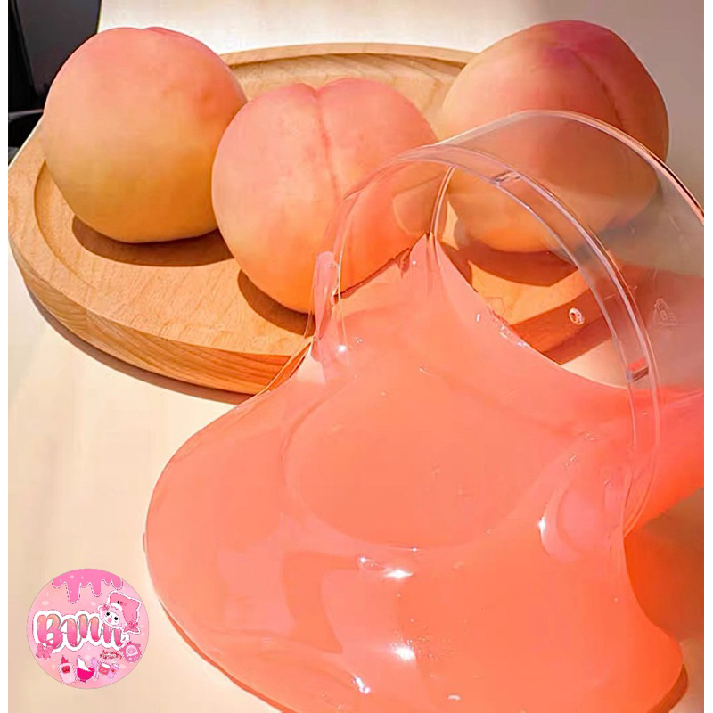 Slime kẹo đào-Clear Slime / Chất nhờn ma quái
