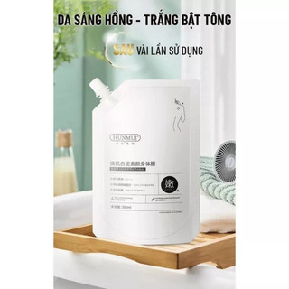 Kem Ủ Trắng - Tắm Trắng HUNMUI dưỡng trắng da toàn thân