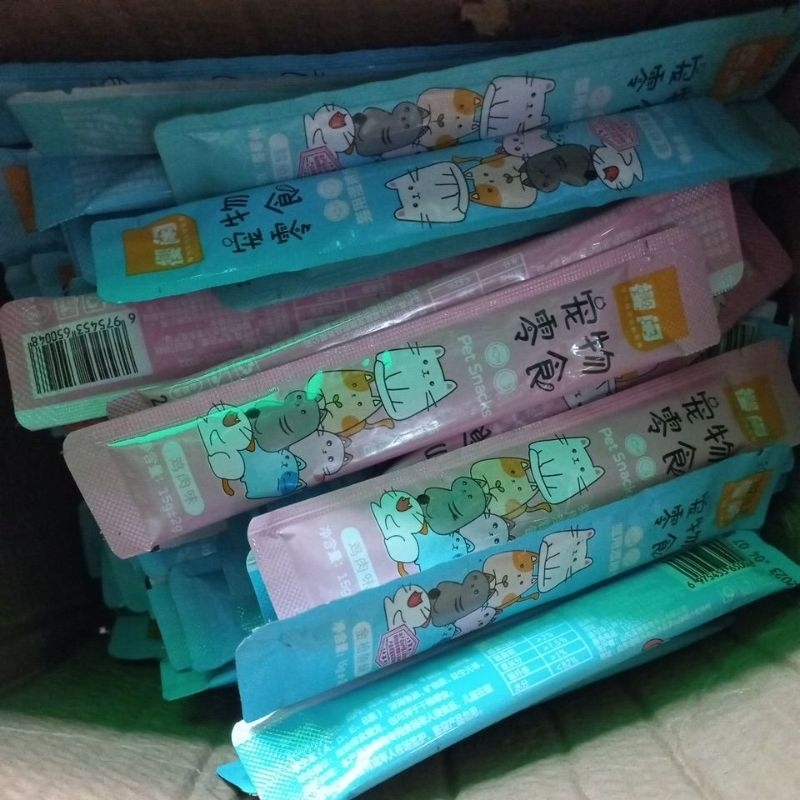 Combo 10 thanh soup thưởng cho mèo 15g