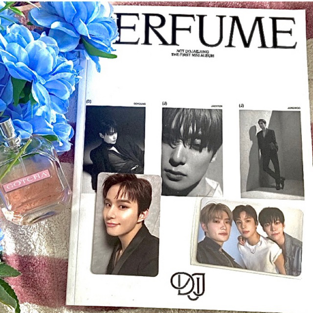 Card NCT chính hãng card Doyoun Jaehyun JungWoo Perfume bóc ra từ album chinh hãng Perfume