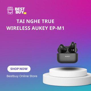 [Mã ELMS9 giảm 6% đơn 300K] Tai Nghe True Wireless AUKEY EP-M1 Bluetooth 5.0 Pin 25H Chống Nước IPX5 Nghe Độc Lập 2 Tai