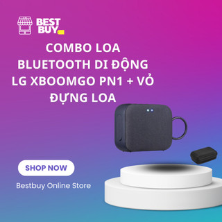[BESTBUY STORE] COMBO Loa Bluetooth di động LG XBOOMGo PN1 + Vỏ Đựng Loa