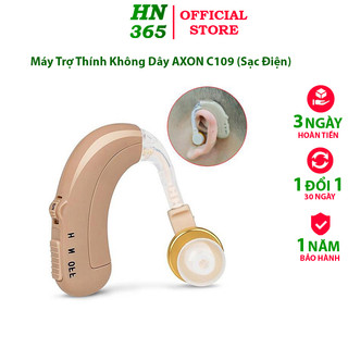 Máy trợ thính không dây axon c109, tai nghe trợ thính không dây, cho người khiếm thính vừa và nhẹ