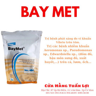 Baymet, gói lẻ 1kg , cá cảnh, bể cá , ếch ,lươn tôm cá chiết từ bao 20kg