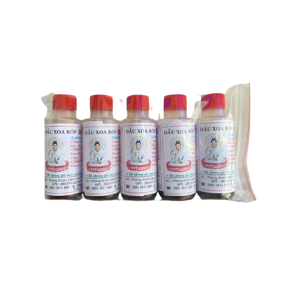 COMBO 10 CHAI DẦU XOA BÓP GIA TRUYỀN ĐẶC BIỆT THỦY LONG CHAI 120ml