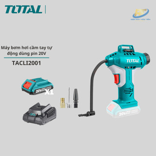 Máy bơm hơi cầm tay tự động dùng pin 20v total