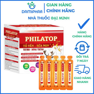 Philatop sữa non yến sào hộp 20 ống x 10ml