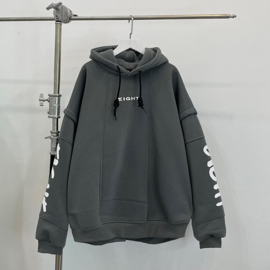 Áo khoác HOODIE EIGHT chữ phía trước và tay áo UNISEX – HARLEY STORE SG