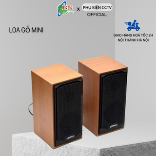 [Mã ELHACE giảm 4% đơn 300K] Loa gỗ K2035 mini dành cho máy tính