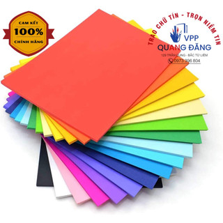 Bán lẻ - giấy màu a4 hoàng mai