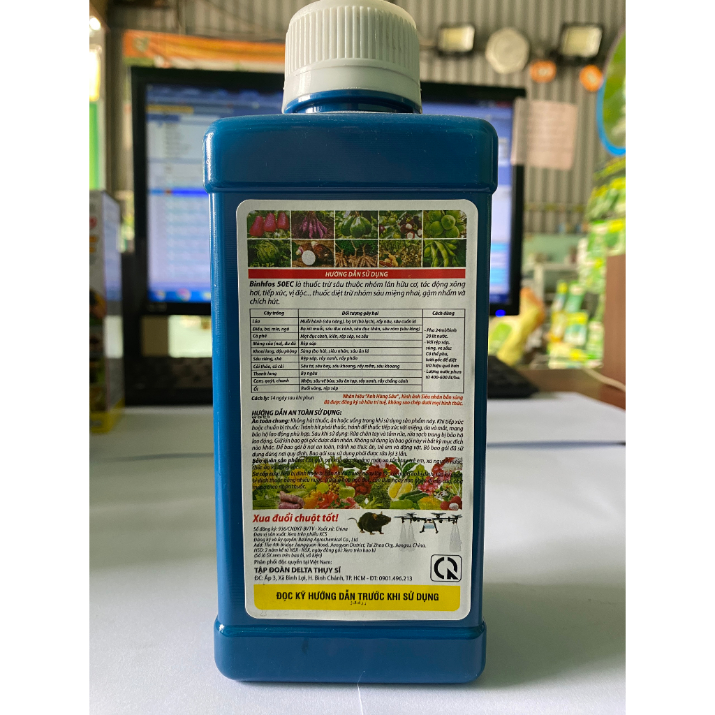 Thuốc sâu BINHFOS 50EC 450ml