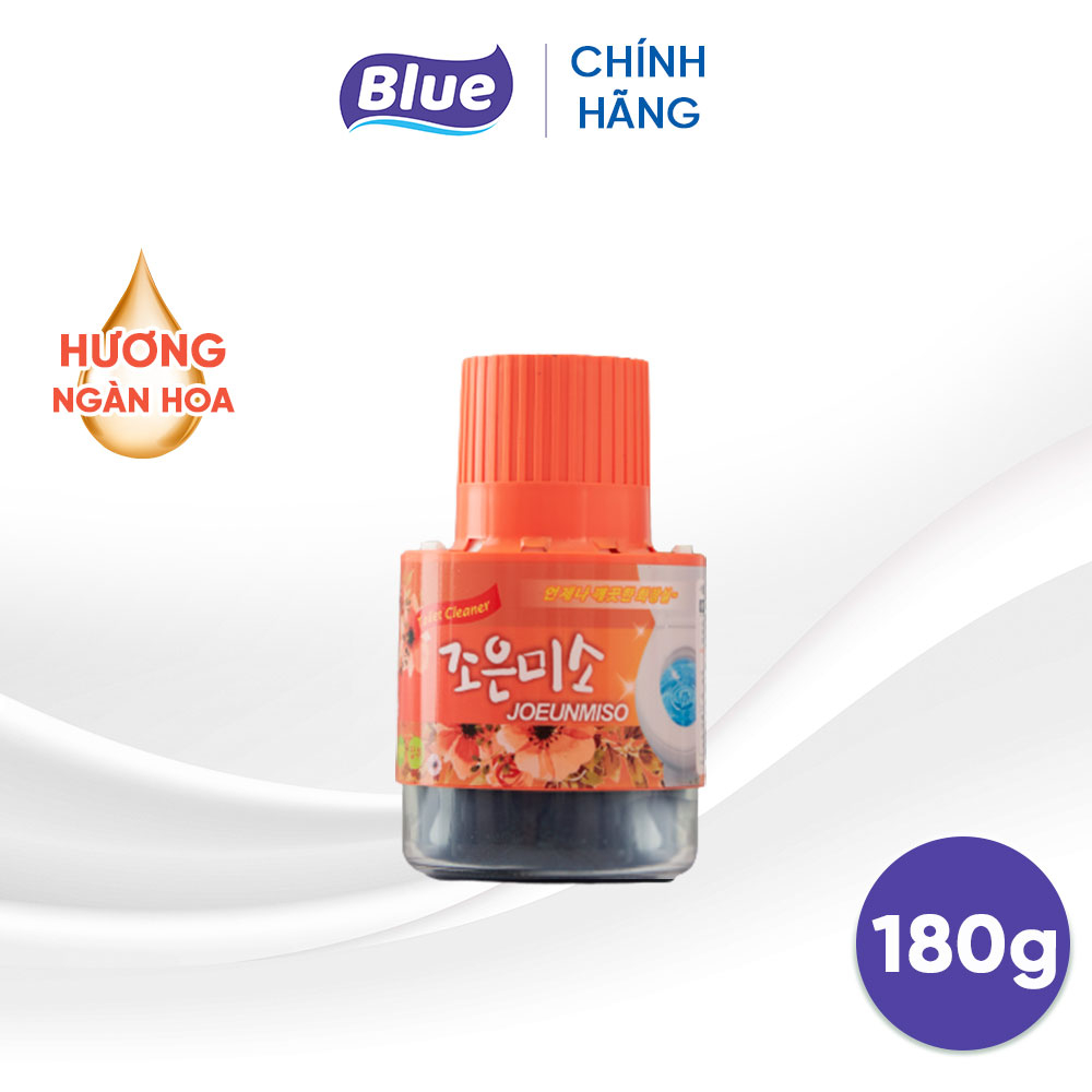 Chai Thả Bồn Cầu Blue Hàn Quốc 180G Hương Ngàn Hoa - Làm Thơm Toilet, Sạch Khuẩn