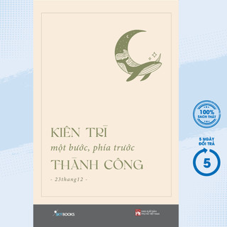 Sách - kiên trì một bước, phía trước thành công - sky