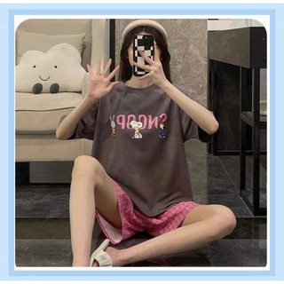Set Bộ Đồ Nữ cọc tay mặc nhà in hoạ tiết dê thương,Bộ đồ Nữ đùi thun chất cotton siêu mát
