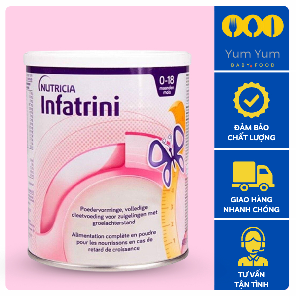 Sữa béo cao năng lượng Infatrini Đức 400g nội địa