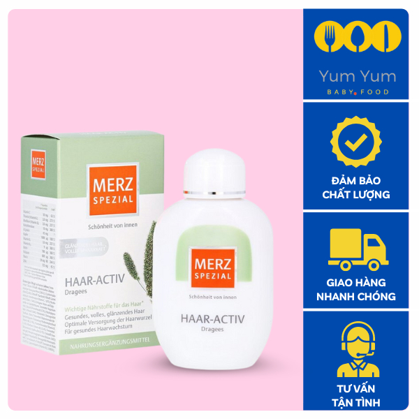 Dưỡng tóc Merz Spezial Activ 💥 CHÍNH HÃNG 💥 Viên uống chăm sóc tóc, kích thích mọc tóc nội địa Đức