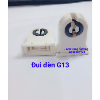 Đầu đèn máng led t8 đơn, bộ 2 đầu đèn