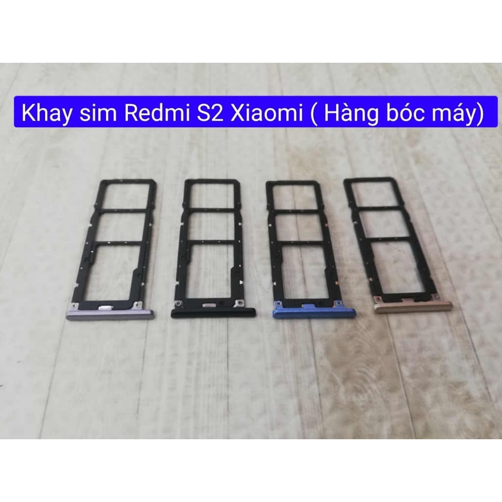 Khay sim Redmi S2 Xiaomi (Bóc máy hơi xước)