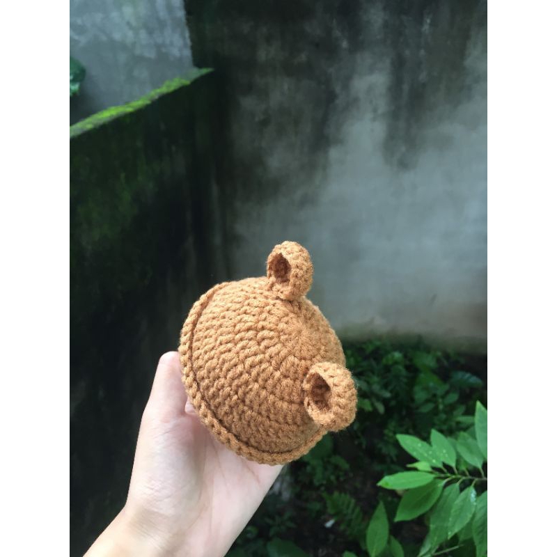 Mũ gấu cho doll 10cm/Outfit cho doll 10cm