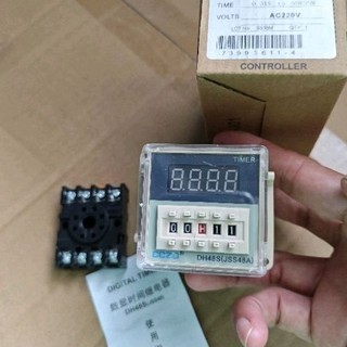 EM118 - Relay thời gian DH48S 1Z 220V chính hãng CCZJ - Timer Relay - tủ cơm CN , tủ sấy , giữ nóng …