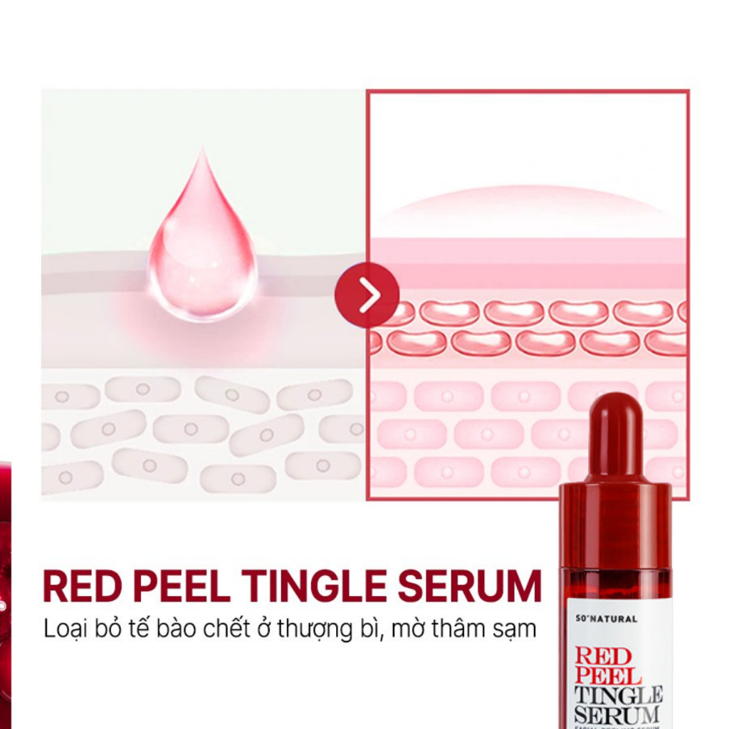 Thay Da Sinh Học Red Peel Tingle Serum 11ml Phiên Bản Mới