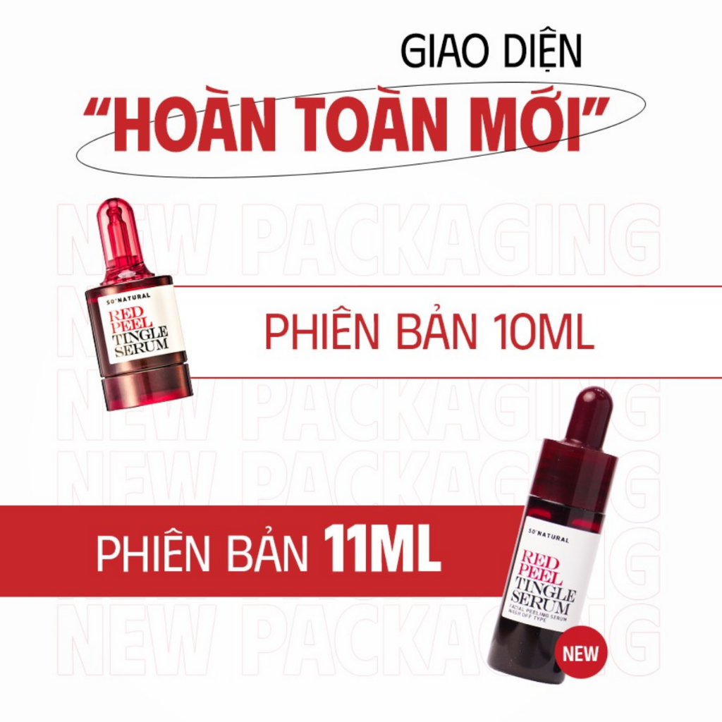 Thay Da Sinh Học Red Peel Tingle Serum 11ml Phiên Bản Mới