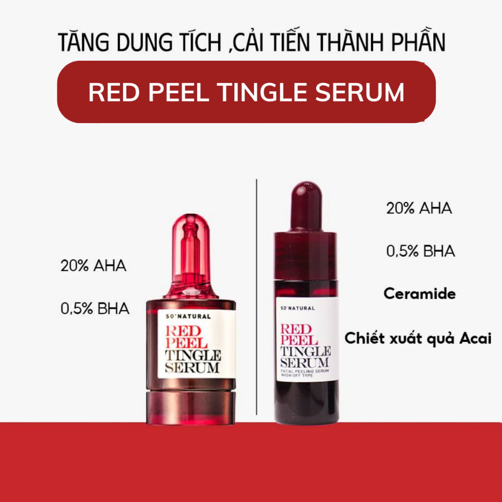 Red Peel 11ml Phiên Bản Mới Tinh Chất Thay Da Sinh Học