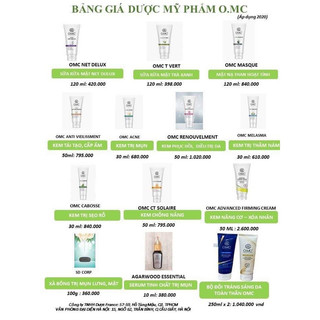 SỮA RỬA MẶT OMC