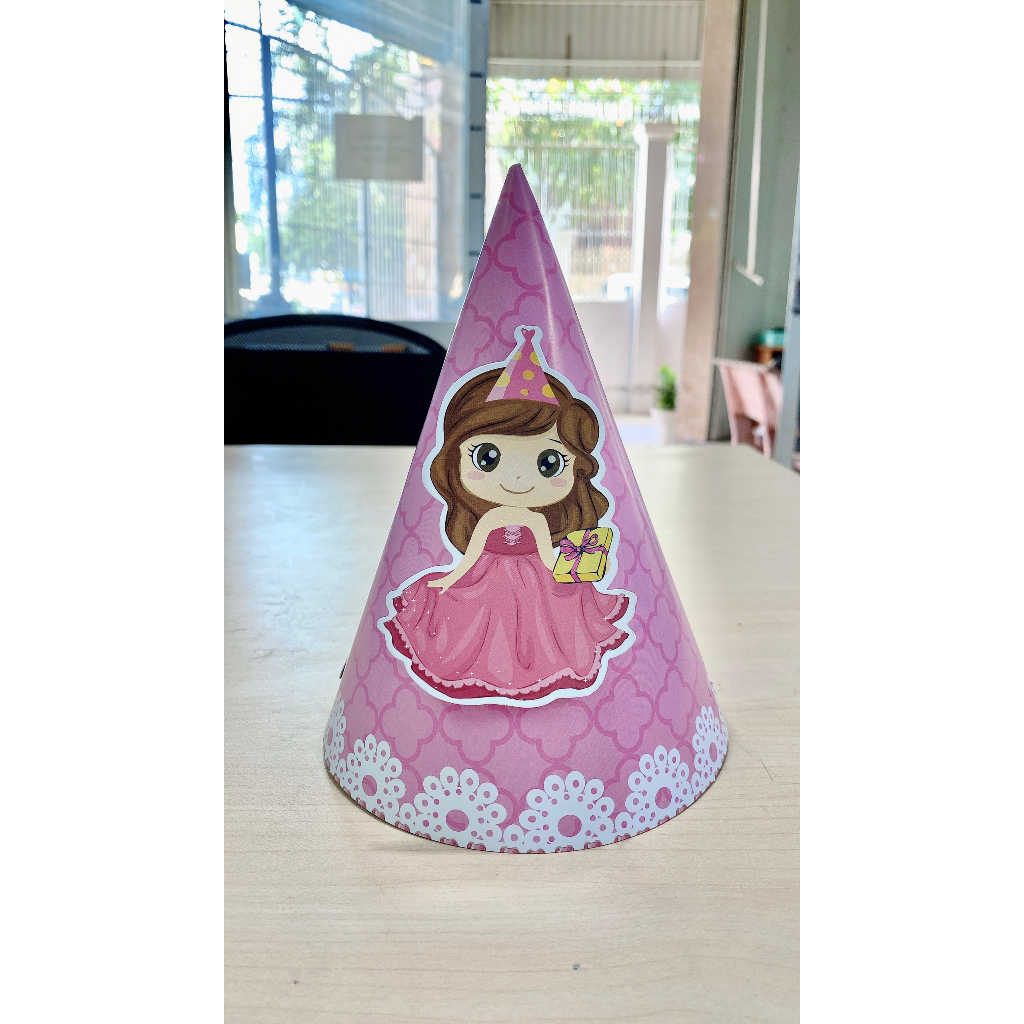 Set 10 cái nón giấy sinh nhật cho bé