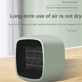 Quạt Sưởi Mini, Máy sưởi vuông để bàn mini, sưởi ấm bằng gốm PTC