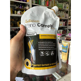 Thuốc Duỗi Phủ Bóng 1 bước siêu dưỡng Nano Complex Lavox 500ml