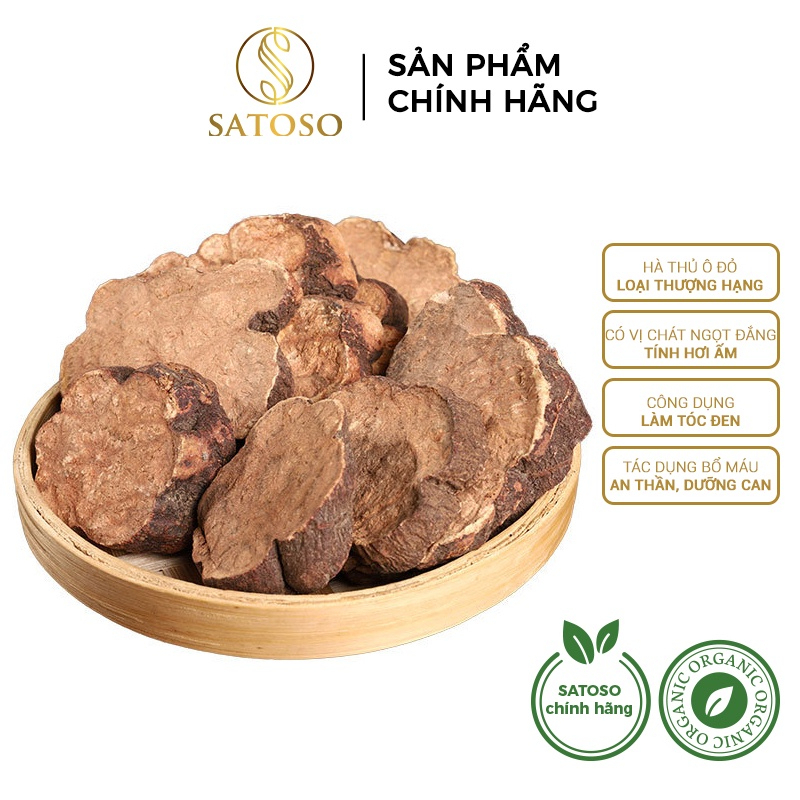 Hà Thủ Ô Đỏ giúp bổ máu thương hiệu SATOSO gói 1kg