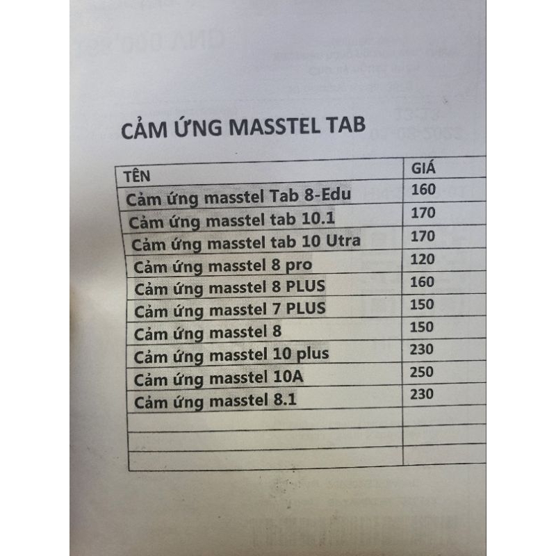 Cảm ứng masstel Tab 8.1/Tab 8A ZIN | BigBuy360 - bigbuy360.vn