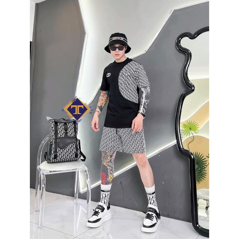 Đồ Bộ Nam Ngắn Tay Mùa Hè Chất Umi Dệt Mềm Mát