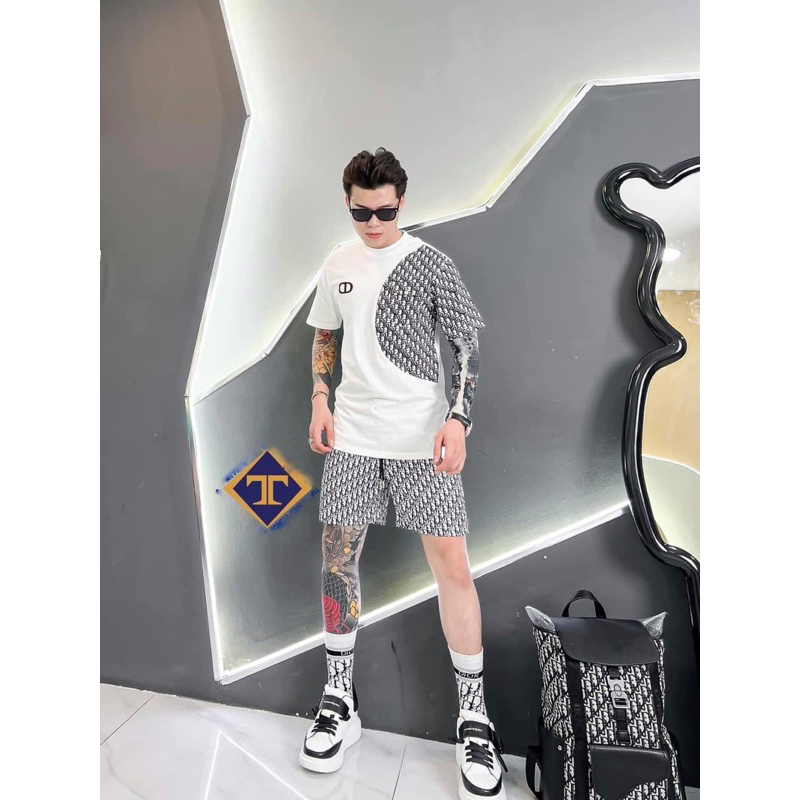 Đồ Bộ Nam Ngắn Tay Mùa Hè Chất Umi Dệt Mềm Mát