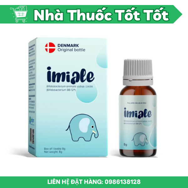 Men Imagle cho trẻ sơ sinh và trẻ nhỏ ⚡ CHÍNH HÃNG ⚡ Imiale chứa lợi khuẩn Bifidobacterium, chiếm 90% tổng số lợi khuẩn