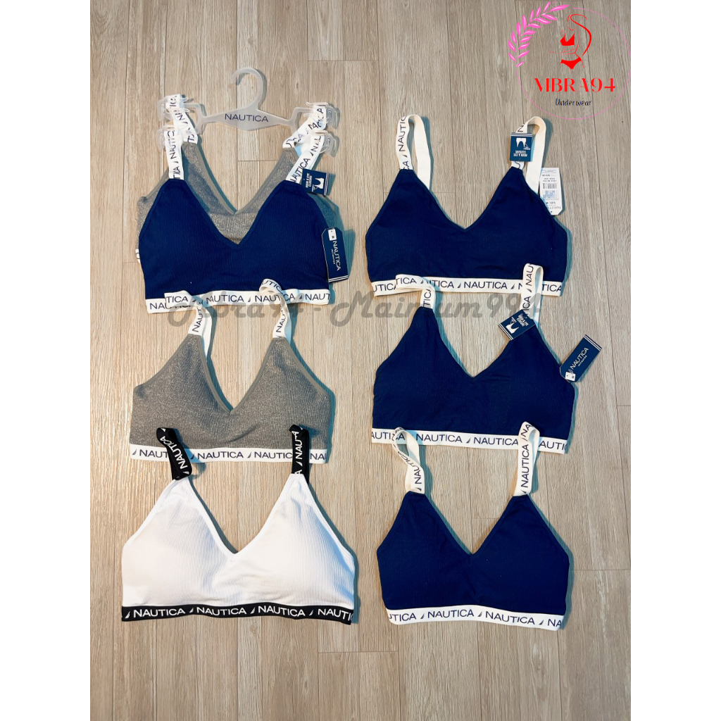 Áo Bra tập bản cài NAUTICA mặc thay áo lót ngực, đi biển, tập gym, yoga, chơi thể thao M2293 - Mbra94