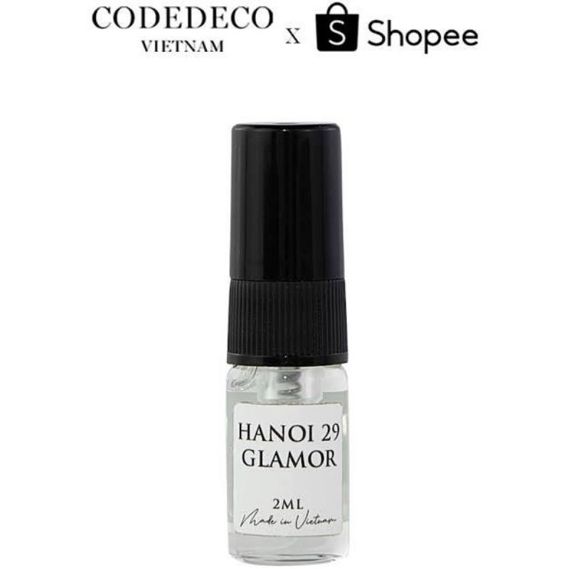 Tinh Dầu Nước Hoa CODEDECO Ha Noi 29 Glamor 2ml