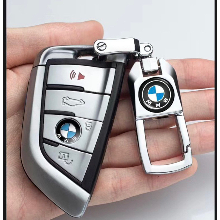 Móc chìa khóa ô tô xe máy có logo hãng Hoda, Toyota, Kia, Ford, Mazda, Hyundai, BMW, Lexus, MG hợp kim cao cấp không rỉ