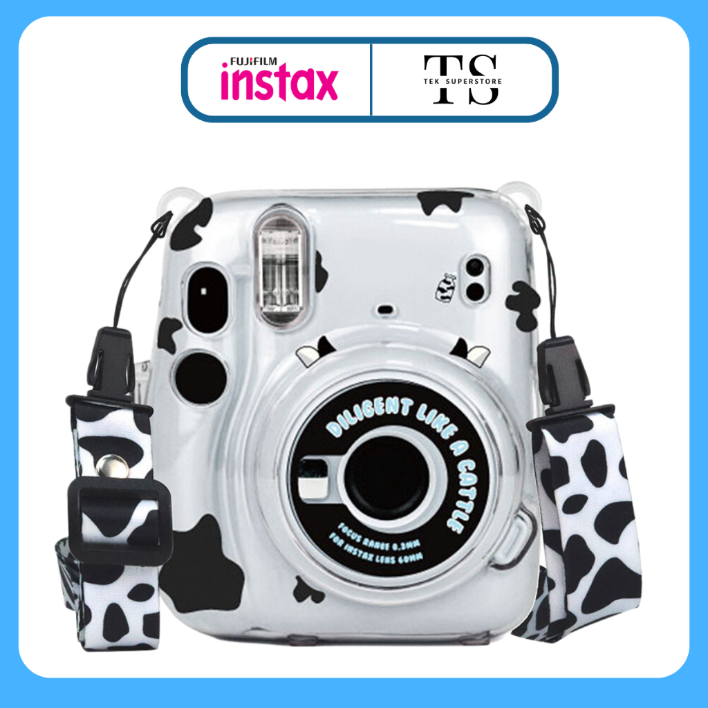 Ốp và Dây đeo Máy ảnh Instax Mini 11 kèm khung đựng ảnh phía sau