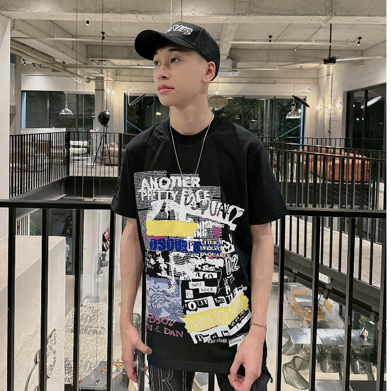 Áo Thun Nam Dsq 105 Hình In Nhiệt Cao Cấp Chất Liệu Cotton 2 Chiều Thoáng Mát Thấm Hút Mồ Hôi Mới Nhất.