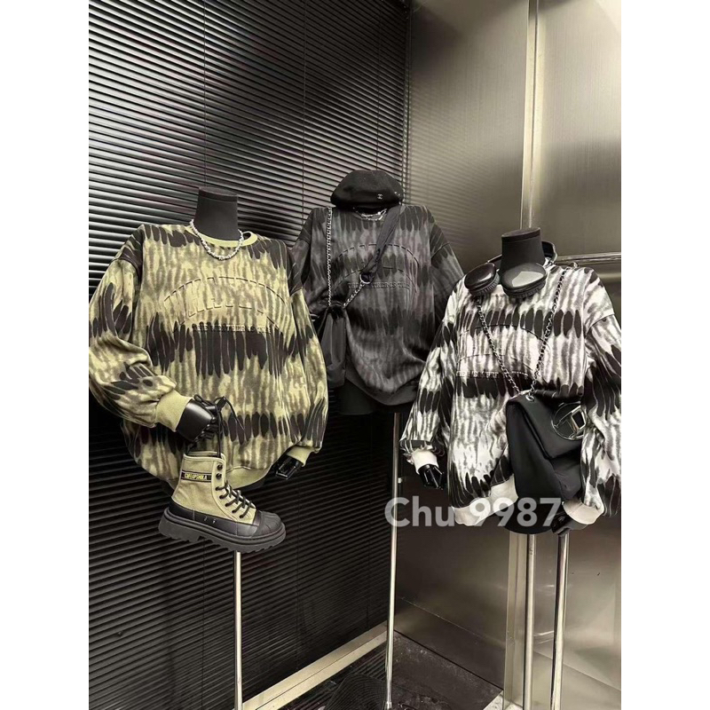 Áo nỉ loang hàng QC new