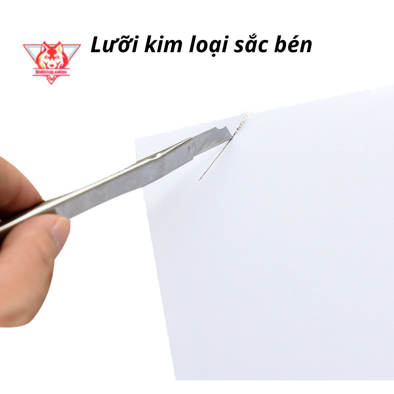 Dao rọc giấy mini nhỏ gọn, dao rọc bìa, sản phẩm nhỏ gọn cho học sinh, dân văn phòng