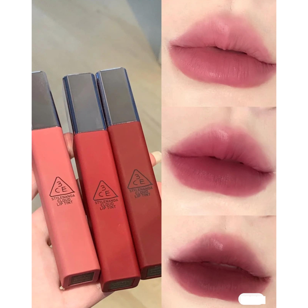 SON 3CE CLOUD LIP TINT MÀU MỚI NODDING - CERISE - DEVOTEE