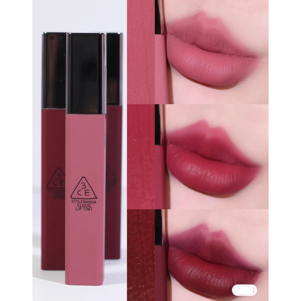 SON 3CE CLOUD LIP TINT MÀU MỚI NODDING - CERISE - DEVOTEE
