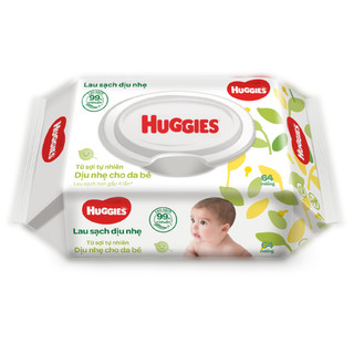 Khăn Giấy Ướt Cho Trẻ Sơ Sinh HUGGIES (64/80 Tờ/ Gói)