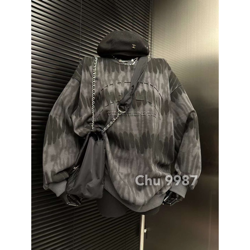 Áo nỉ loang hàng QC new