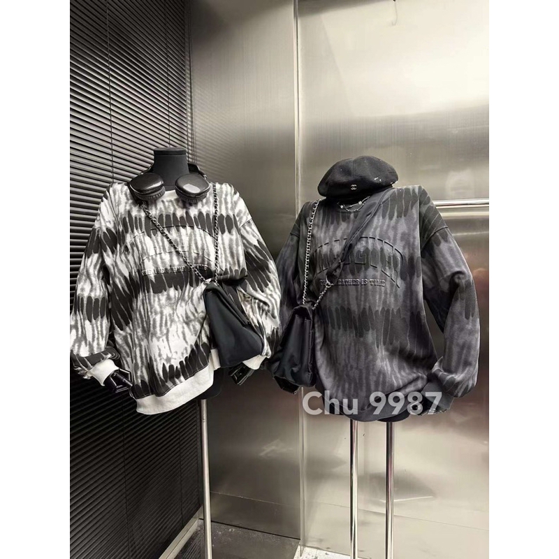 Áo nỉ loang hàng QC new